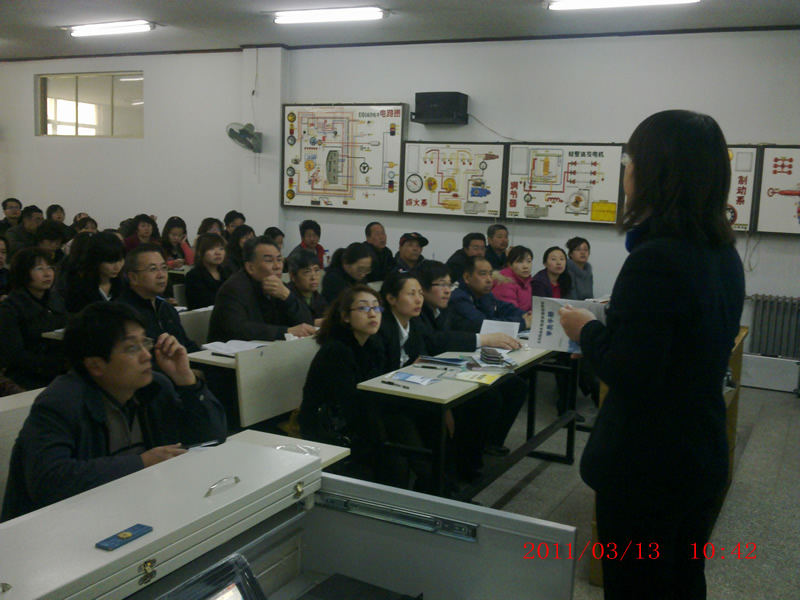 【申联上海大众驾校理论宣传活动-石家庄申联