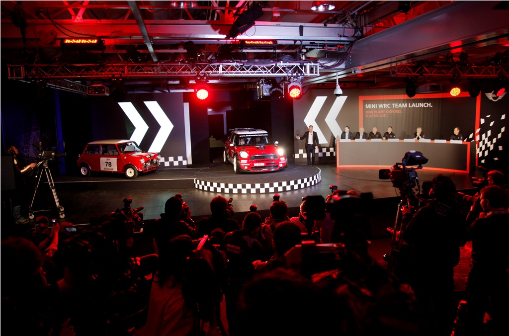 【MINI WRC车队在英国牛津正式亮相-青岛中达