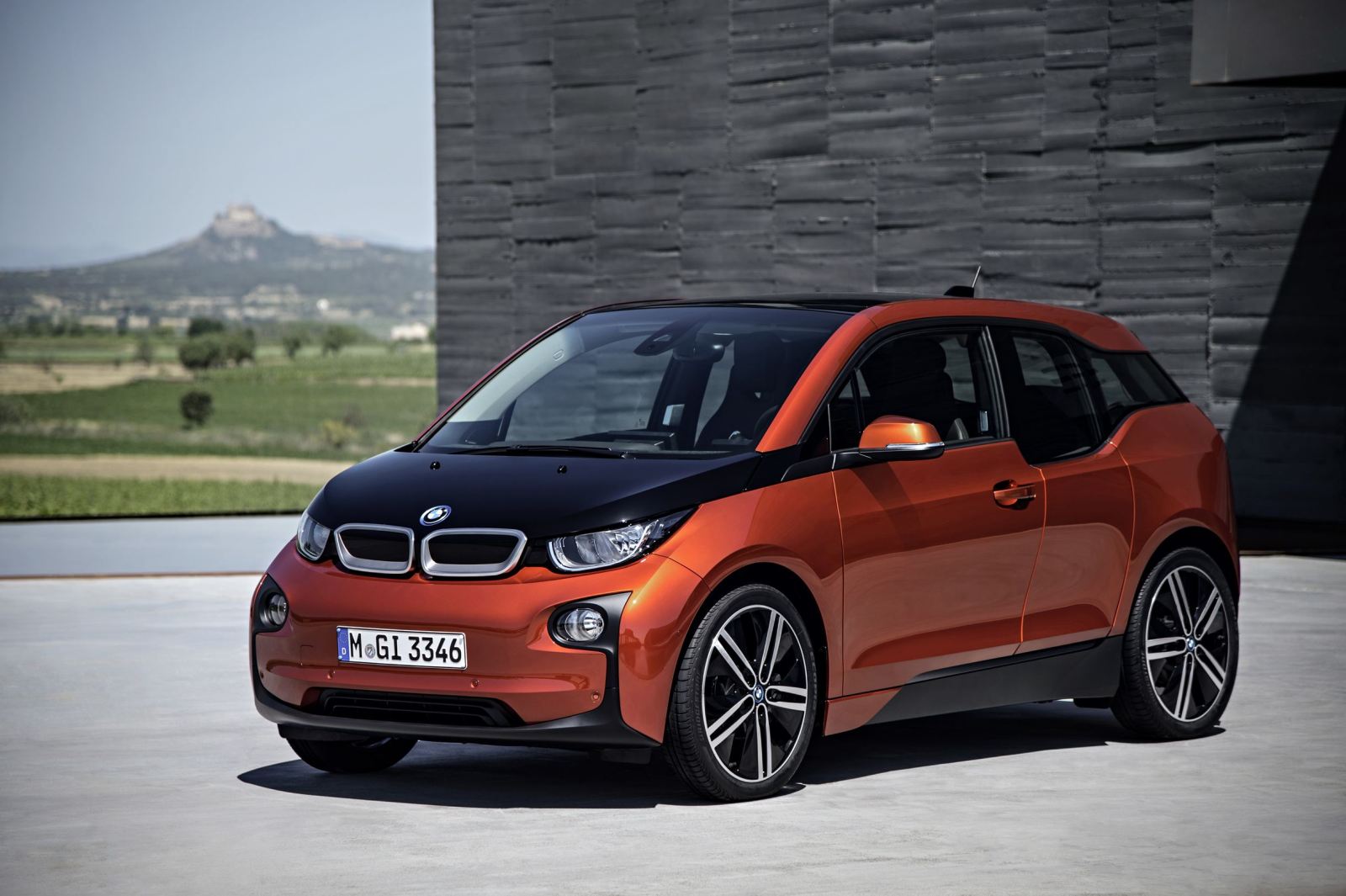 纯电动汽车BMW i3即日起接受预订高清图片