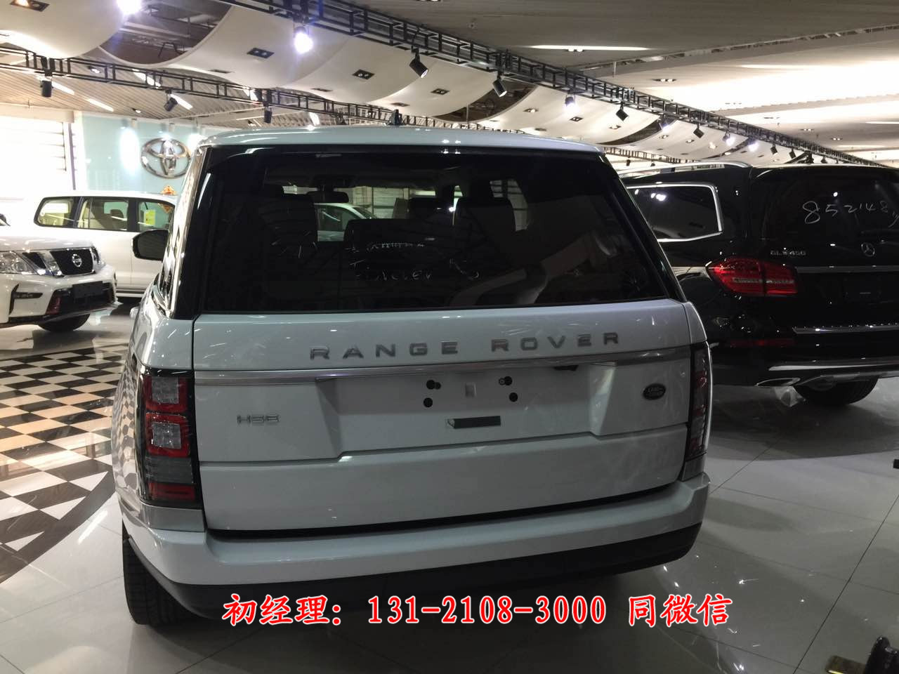 2017款美规版路虎揽胜行政版3.0T汽油版白色北京现车
