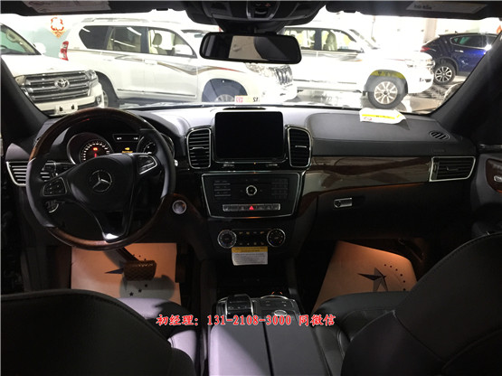 2017款美规版奔驰GLS450黑色高配北京现车