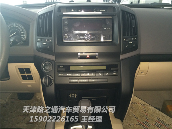 丰田中东版兰德酷路泽4000     15902226165王经理
