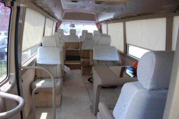 改装考斯特内饰 订车热线15522256011朱经理