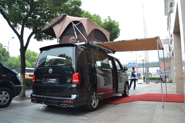 【进口大众T5(车顶帐篷床)宜商宜家_中马房车
