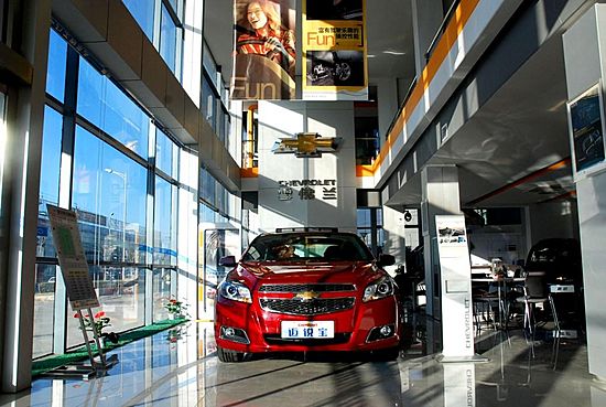 北京国生雪佛兰前台