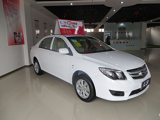 比亚迪L3-恒亚经销