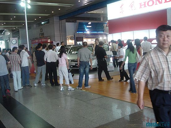 车展广本展厅活动现场