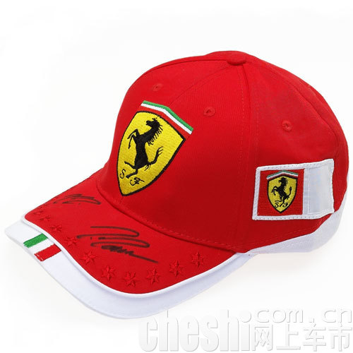 FERRARI F1车队车手签名限量车队帽