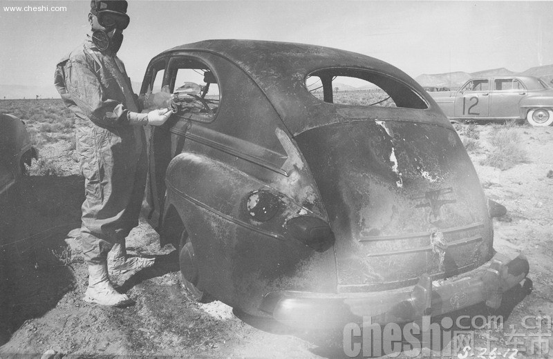 核爆实验用车