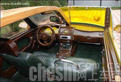 世界上独一无二的木制双面车