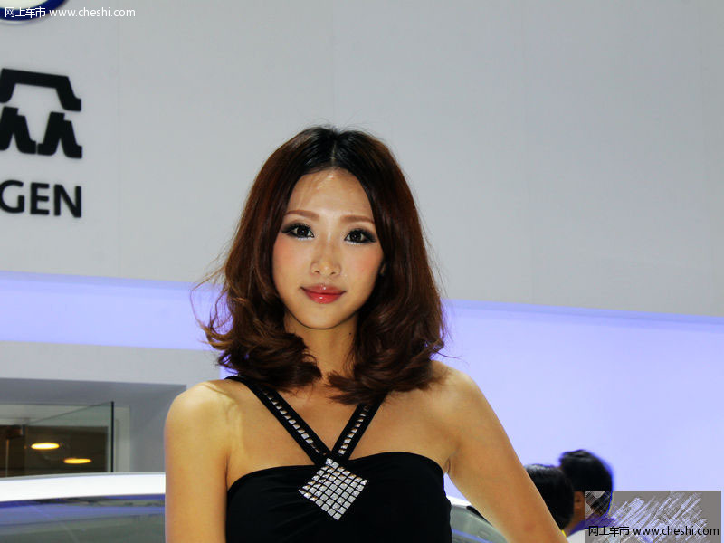 2010沈阳国际车展车模云集 体验东北风情