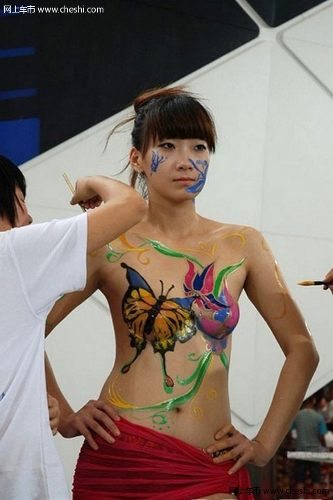 第十三届哈尔滨国际车展于8月在哈尔滨国际会展中心隆重举行。共有来自11个国家和地区的458家厂商参展，汇聚637台国内外最新车型，美女车模或靓丽时尚、或性感狂野，尤其是彩绘车模令人惊艳，成为镜头聚集的焦点。