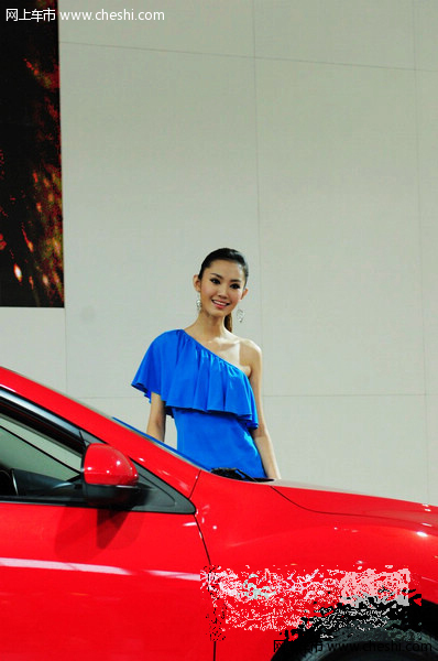 南京车展现蓝精灵