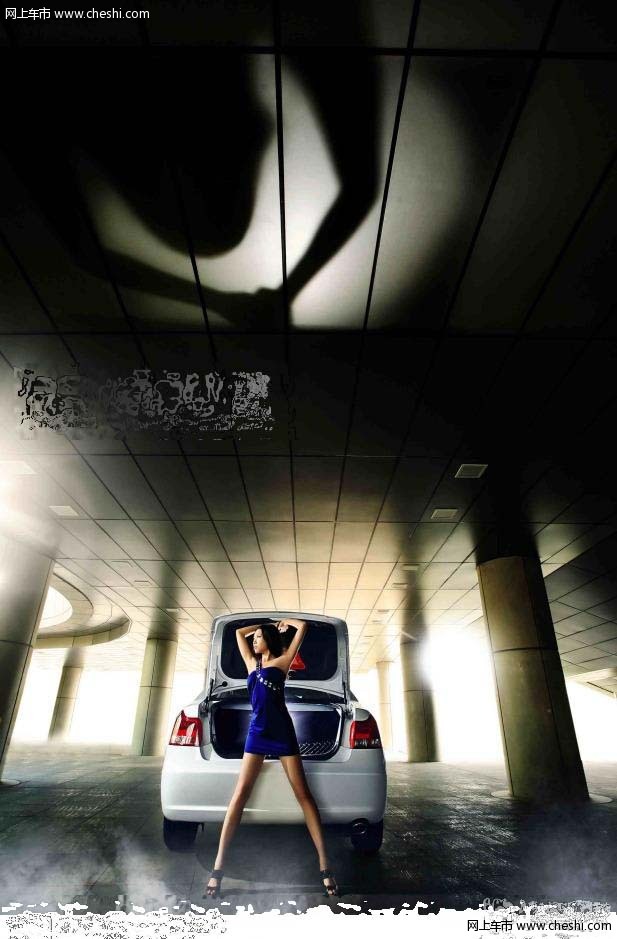 靓丽性感车模开跑车去兜风 下一站-幸福