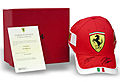 FERRARI F1车队车手签名限量车队帽