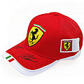 FERRARI F1车队车手签名限量车队帽