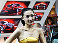 2010沈阳国际车展车模云集 体验东北风情