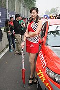 2010中国房车锦标赛第6站北京街道赛美女 大放送