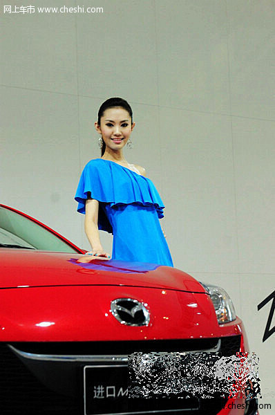 南京车展现蓝精灵