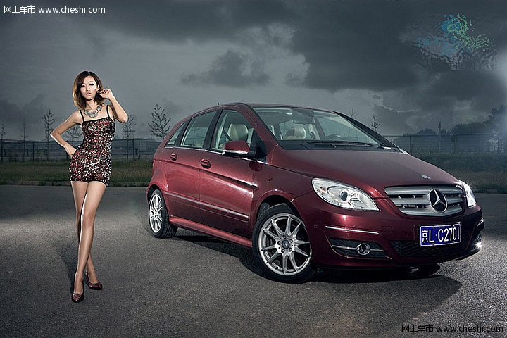 嫩模领悟奔驰文化