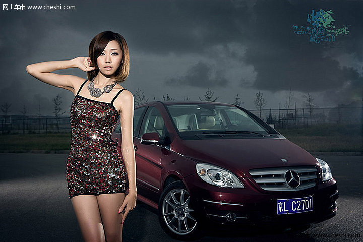 嫩模领悟奔驰文化