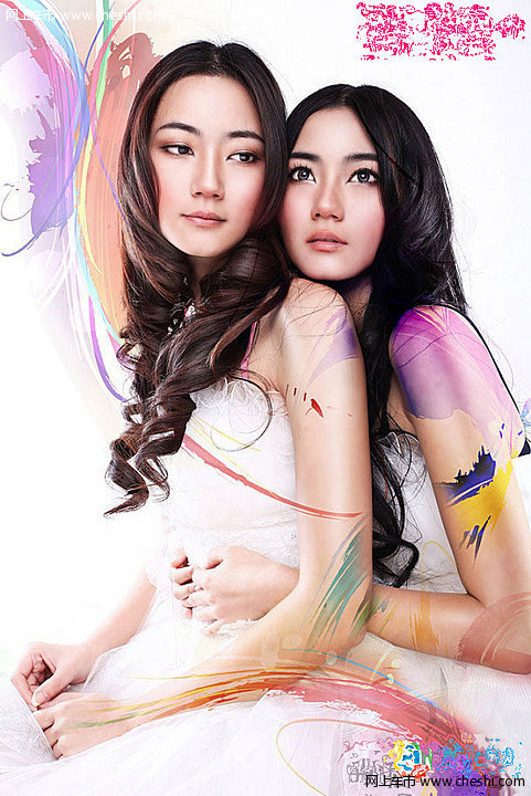 美腿嫩模变天使恶魔