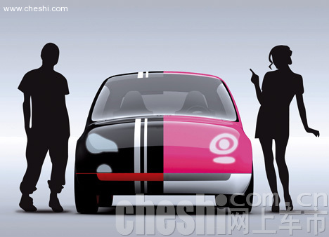 液晶外壳概念车