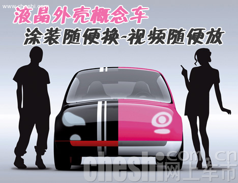 液晶外壳概念车