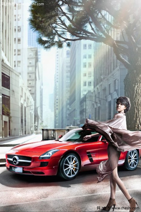 气质美女模特李艾 