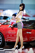 韩国车模美女