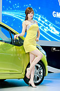 韩国车模美女