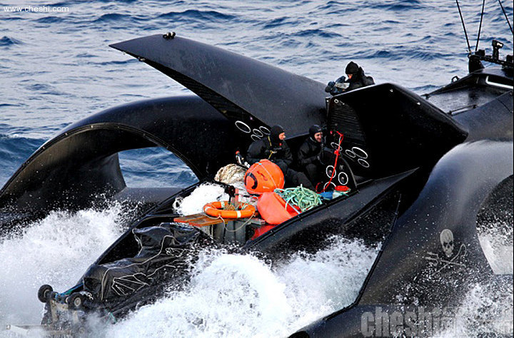 日本捕鲸船撞沉美国反捕鲸团体小船