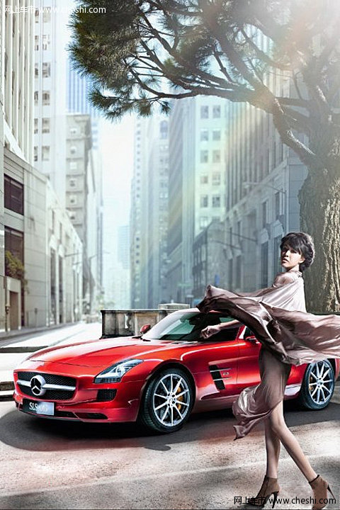 气质美女模特李艾 