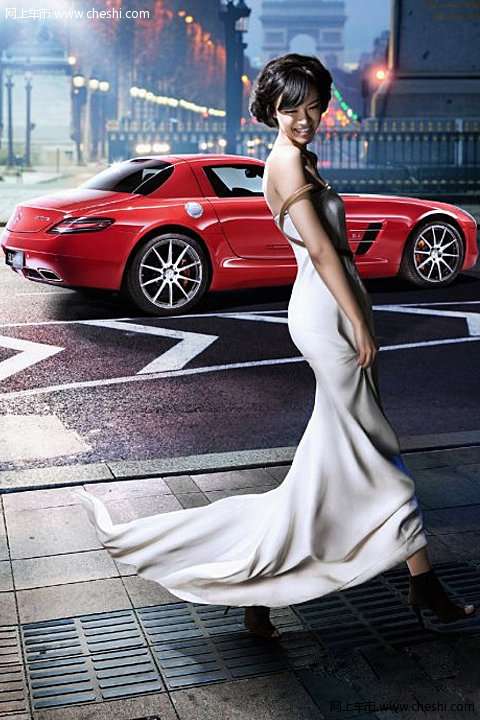 气质美女模特李艾 