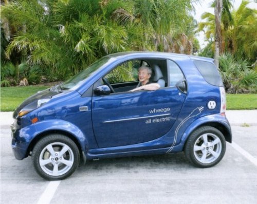 双环电动小贵族备战自主车展