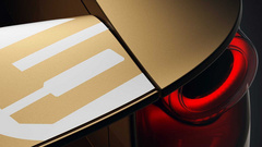 福特GT特别版预告图发布 采用经典红+金涂装