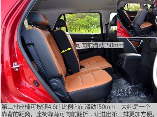 长安CX70和风光580 第三排空间对比-图3