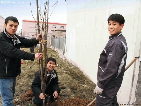 心见证，悦未来-石家庄诚宝行植树节活动-图1