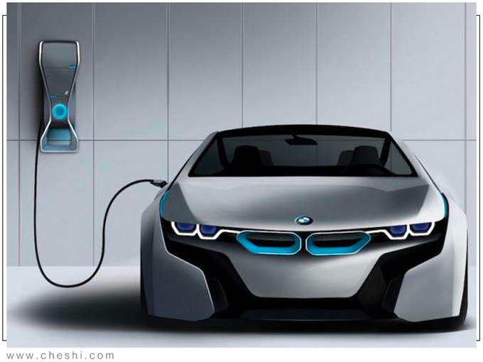 Безопасность электромобиля. BMW i5 рендер.