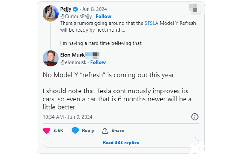 马斯克今年不会推出改款Model Y因为比3卖得好-图2