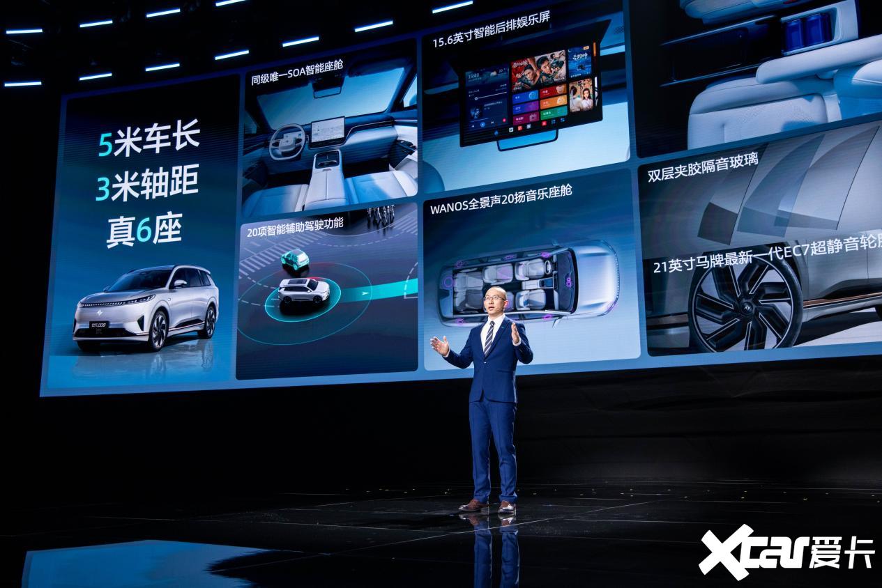 家用大六座电动SUV 东风奕派eπ008起步既高配 限时到手18.86万起-图1