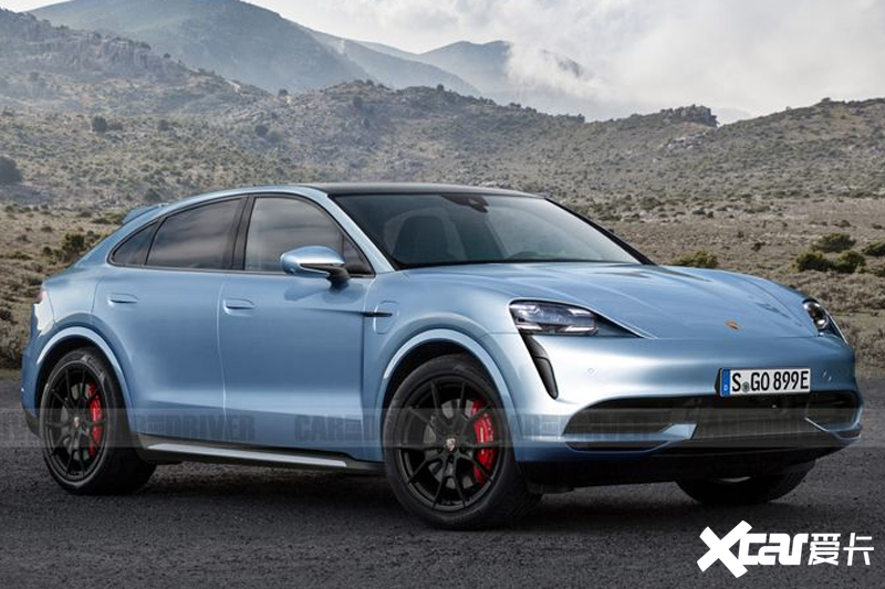 保时捷卡宴纯电版曝光与Macan EV同平台打造-图1