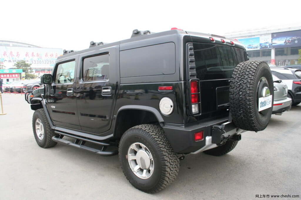 悍马h2 左后45度 外观整体