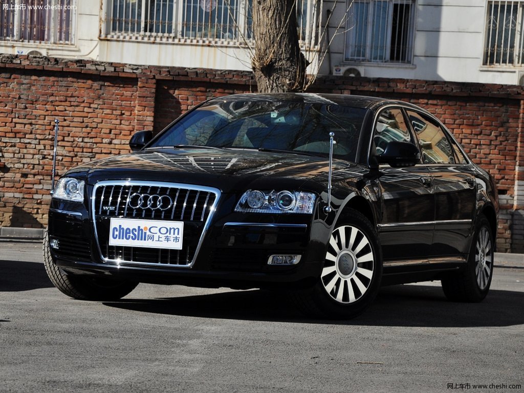 2013款 奥迪 a8l w12 quattro 防弹版外观整体