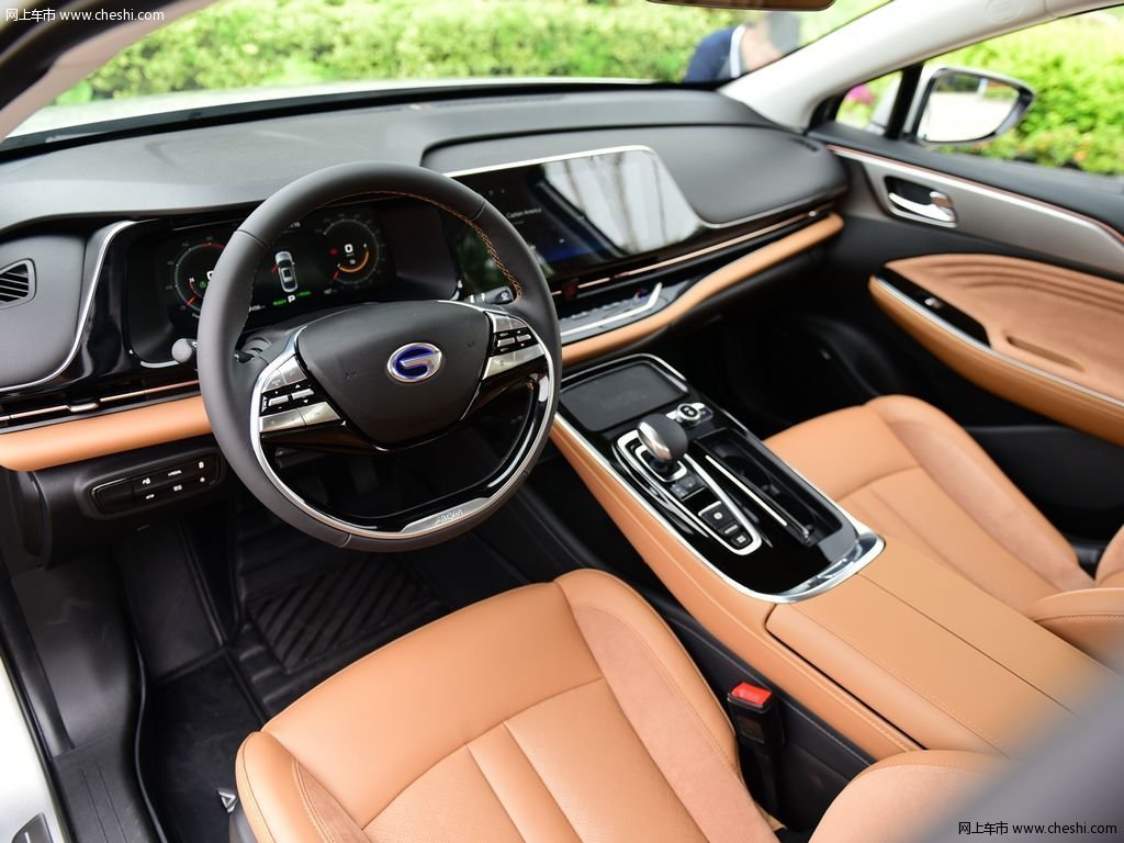汽车图片 广汽埃安 aion s(埃安s) 2019款 魅max 630  咖啡色 内饰