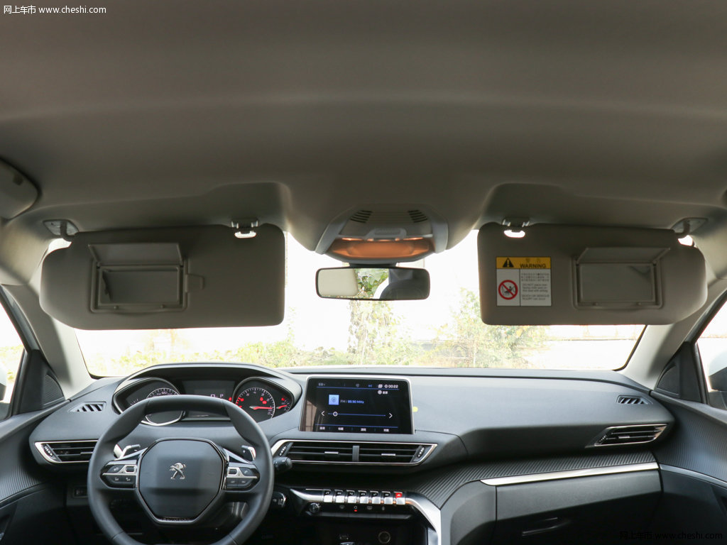 黑色标致5008 2019款 360thp5座领先版内饰中控图片(38/44)_网上车市