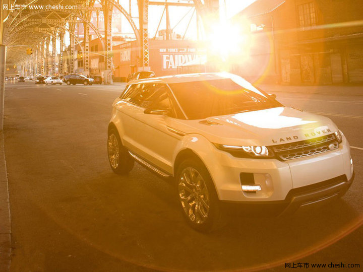 路虎 揽胜evoque外观整体