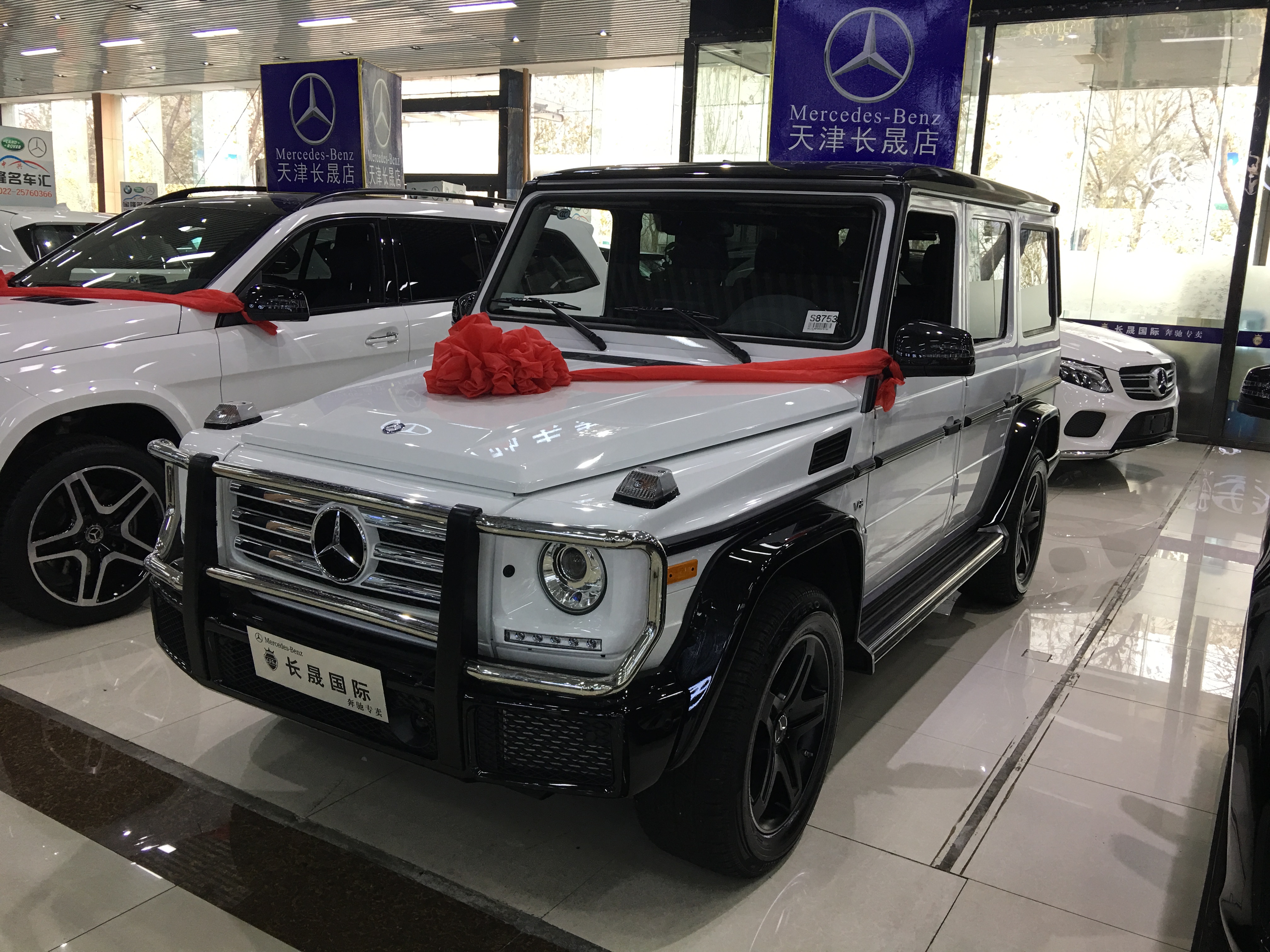 2017款奔驰g500/g550 免消费税复古越野